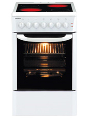 Beko CS58101 cooker Freestanding cooker Electric White