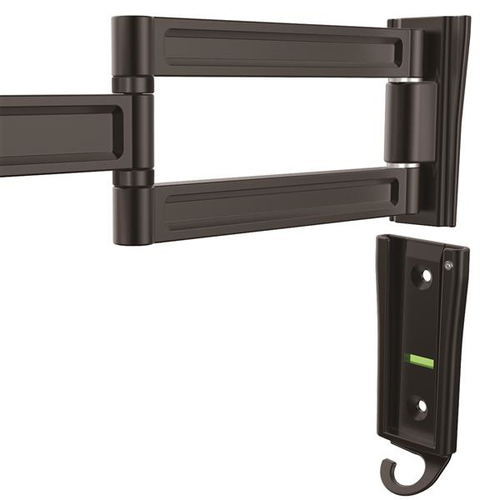 StarTech.com Monitor Wall Mount - Dual Swivel - Supports 13'' to 34'' Monitors - VESA Monitor / TV Wall Mount - Wall Mount Swivel Monitor Arm - Black (ARMWALLDS) Monteringssæt LCD display 13-34 – billede 7