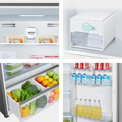 Hisense RT728N4WCE fridge-freezer Freestanding – image 4