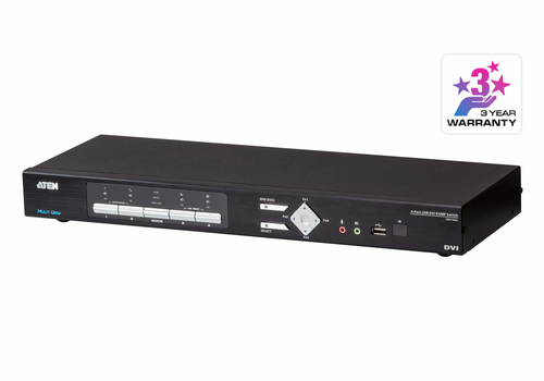 4-PORT DVI QUAD-IN-ONE KVMP REPLACES CM1