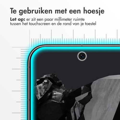 Accezz Gehard Glas Screenprotector Google Pixel 9 Pro XL, afbeelding 3