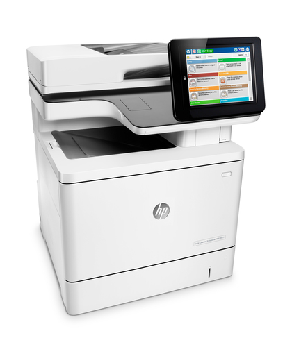 HP Color LaserJet Enterprise MFP M577f, Color, Printer for Business, Print, copy, scan, fax, 100-sheet ADF; Front-facing USB printing; Scan to email/PDF; Two-si – image 5