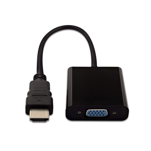 V7 CBLHDAVBLK-1E. Conetor 1: HDMI, Conetor 2: VGA (D-Sub), Género do conetor 1: Fêmea. Certificados de sustentabilidade: RoHS