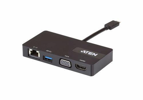 ATEN UH3232-AT-G sülearvuti dokk ja pordireplikaator USB 3.2 Gen