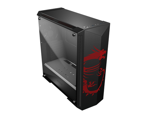 MSI 8911050 kompiuterio korpusas Midi Tower Juoda