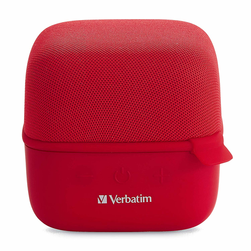 Bocina VERBATIM Cubo TWS Inalámbrica C/Bluetooth - Rojo 70225 - 70225