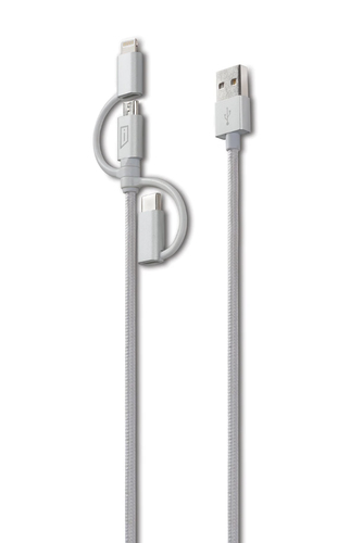Targus ACC101106CAI USB-kaabel 1,2 m USB A Micro-USB B Valge