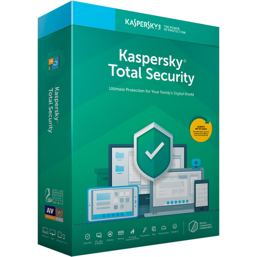 KASPERSKY TOTAL SECURITY MULTIDISPOSITIVOS / 10 USUARIOS / 1 AÑO / CAJA - TMKS-182