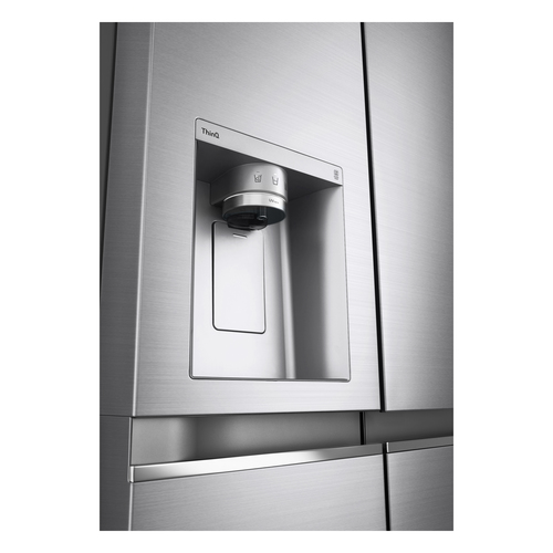 LG GSLV90PZAM side-by-side refrigerator Freestanding – image 5