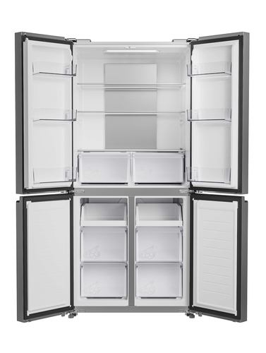 Hoover HHCR3818ENPL Total No Frost Multi-door American Fridge Freezer - Inox - E Rated, Stainless Steel - image 3