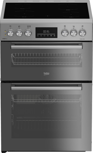 Beko FDCA6732CM 60 cm Double Oven Electric Cooker