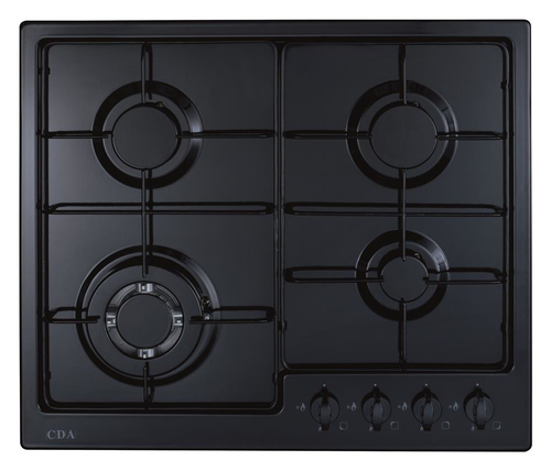CDA HG6251BL hob Black Built-in