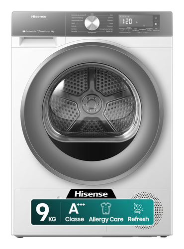 Hisense DH3S902BWCCA tumble dryer Freestanding Front-load