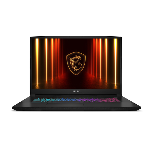 MSI Katana 17 HX B14WFK Intel® Core™ i7 i7-14650HX Ноутбук 43,9 cm (17.3") Full HD 16 GB DDR5-SDRAM 1 TB Твердотельный накопитель (SSD) NVIDIA GeForce RTX 5060 Wi-Fi 6E (802.11ax) Windows 11 Home Черный
