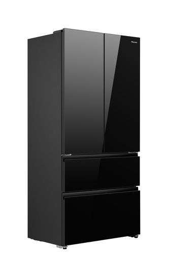 Hisense RF650P5SBE KitchenFit French Door- Black Glass - E rated – image 2
