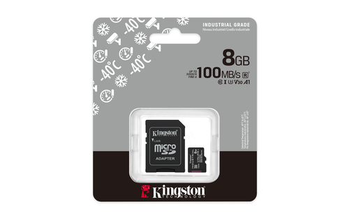 Kingston Industrial microSDSD - 100MBs - 8GB – Foto 6 von 8