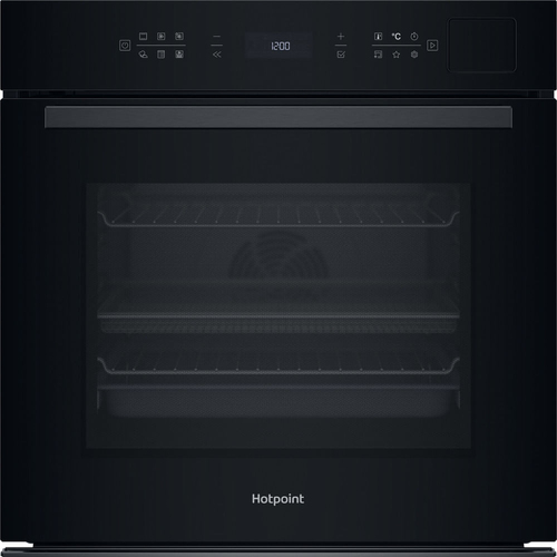 Hotpoint Class 6 HOI6A8PT1SBUK Built In Electric Single Oven with Pyrolytic Cleaning - Black - A+ Rated, Black - image 1