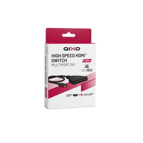 Qixo QXHDMI3TOSWITCH4KK video switch HDMI – image 2