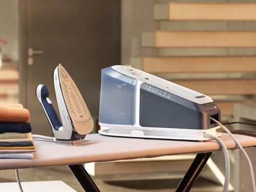 Braun Steam Generator Iron, 8 Bar Carestyle 7 Pro in Blue Blue - image 8