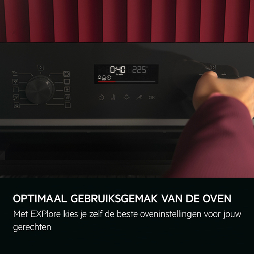 AEG OU5PB40SK Inbouw oven Zwart, afbeelding 5