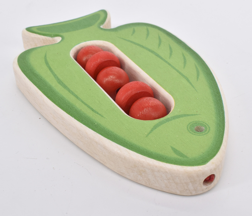Voggenreiter 1135 Doki vis rammelaar hout groen, afbeelding 3