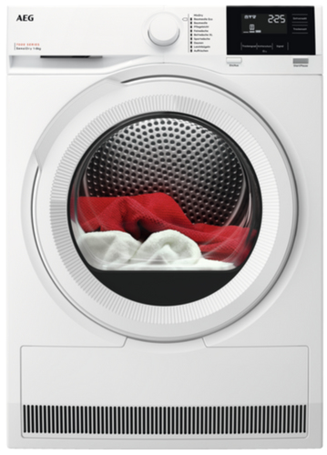 AEG Series 7000 TR7T60580 сушилка для белья Отдельно стоящий Фронтальная загрузка 8 kg Белый