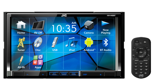 JVC KW-V420BT car media receiver Black – image 5