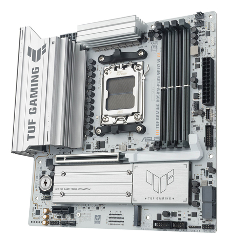 Asus Tuf Gaming B850M-Plus WIFI7 W B850 Socket AM5 Micro-Atx Motherboard - White - image 3