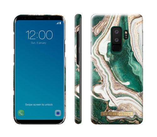 iDeal of Sweden Printed Case Galaxy S9 Plus Golden Jade Marble – image 3