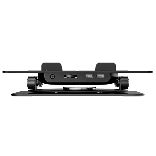 CoolBox BASE REFRIGERADORA COOLAIR 1VRGB ALUMINIO PORTATIL HASTA 17.3" NEGRA