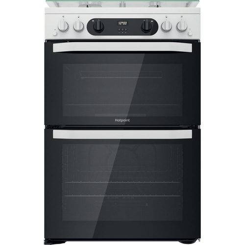 Hotpoint HDM67G0CCW/UK Freestanding cooker Gas White