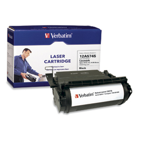 Verbatim Lexmark 12A5745 Replacement Laser Cartridge