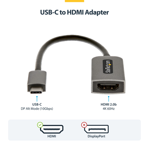 StarTech.com USB-C to HDMI Adapter, 4K – image 6