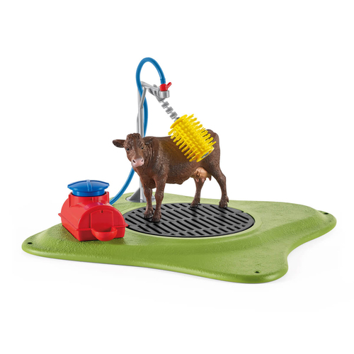 Schleich Farm World - Koe wasstation speelfiguur, afbeelding 4