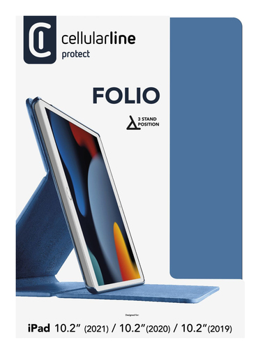 Cellularline Folio - iPad 10.2'' (2021) / 10.2'' (2020) / 10.2'' (2019) Tablet case with stand function – image 3