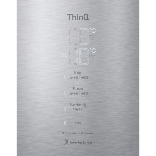 LG Centum™ NatureFRESH™ GBB92STACP Fridge Freezer – image 5