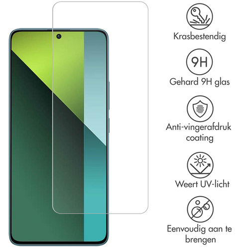 Accezz Gehard Glas Screenprotector Xiaomi Redmi Note 13 Pro (5G) / Poco X6, afbeelding 2