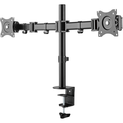 Product image: InLine Desktop bracket, for 2x TFT/LCD/LED up to 68cm (27") max. 2x8 kg