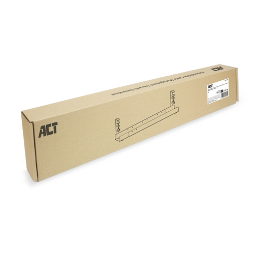 ACT AC8376 kabelgoot Rechte kabelgoot Zwart, afbeelding 2