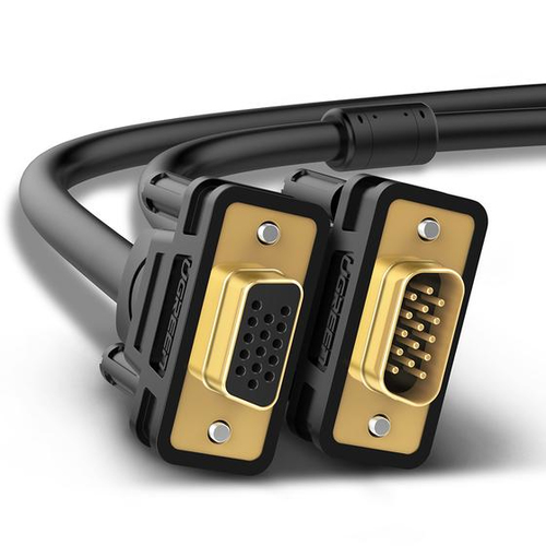 Ugreen 11615 VGA-kaabel 3 m VGA (D-Sub) Must