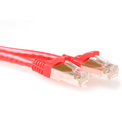 ACT FB6502 сетевой кабель Красный 2 m Cat6a S/FTP (S-STP)