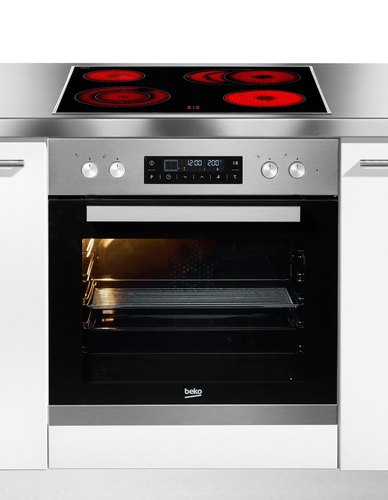 Beko BUM22420X1 ēdienu pagatavošanas ierīce Keramika Elektriskā plīts