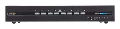 8-PORT USB DVI SINGLE DISPLAY PP4.0 SECURE KVM W/ CAC SUPPORT