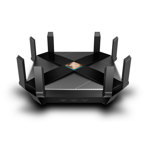 Router Wi-Fi 6 AX6000 TP-Link Archer AX6000 4x4 MU-MIMO 1 puerto WAN 2.5 Gbps y 8 LAN gigabit puertos USB 3.0 tipo A y tipo C UPC 840030700200 - ARCHER AX6000