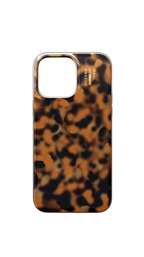 iDeal of Sweden Clear Case iPhone 14 Pro Max Tortoise