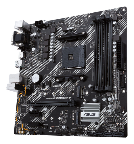 Asus Prime B550M-K Amd B550 Micro-Atx Socket AM4 Motherboard - image 4