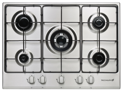 Techlife TLBIPC70X hob Stainless steel Built-in