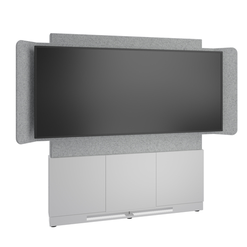 Middle Atlantic FM-DS-6675FW-KD8W крепление для телевизора 2,06 m (81") Белый, Серебристый, Серый