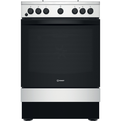 Indesit IS67G5PHX/UK cooker Freestanding cooker Electric Gas Stainless steel – image 6