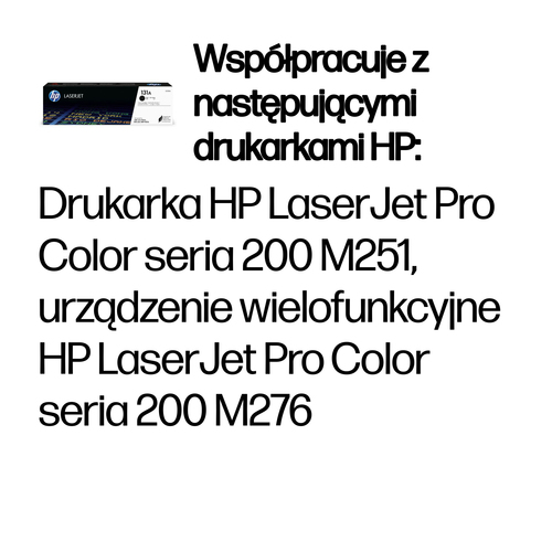 HP 131A oryginalny wkład z czarnym tonerem LaserJet CF210A